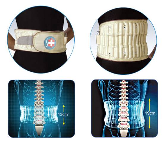 Physio Back Belt Dr Spinal Ho True Support Decompression Pain AirTraction Belt - True Back USA ...